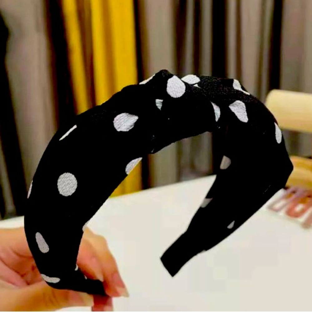 Women Fashion Hair Accessories Knotted Hair Hoop Hair Clips Wide Side Headband